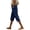 58BU2332, variant on WERYOUNG Casual Capri Pants For Women Solid Color Elastic Waist Summer Trousers Outdoor Activities Versatile Bottoms