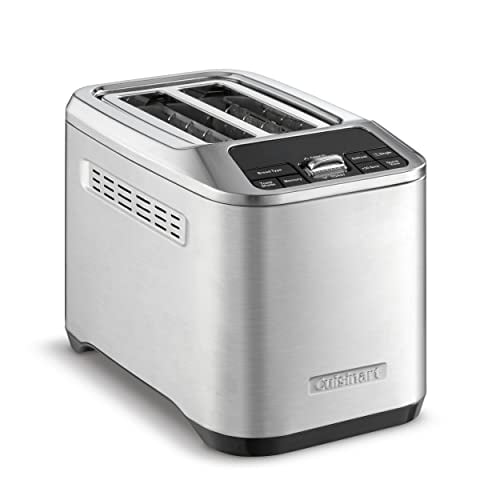 Cuisinart CPT520C 2Slice Lever less Motorized Toaster, 7shade