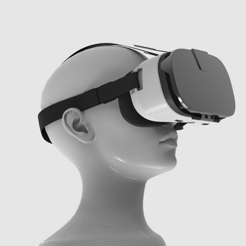 Cewaal VR Virtual Reality 3D Glasses Headwear Box For iOS Android Smart