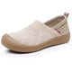 thumbnail image 4 of Zapatillas de casa transpirables para mujer, mocasines sin cordones, para caminar y correr (Beige 37), 4 of 9