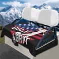 thumbnail image 2 of Aplkyhs Patriotic Golf Golf Cart Seat Covers 1Pack Lightweight Golf Blanket for More 2-Seat Golf Carts Easy Install and Clean Comfortable Breathable, 2 of 7