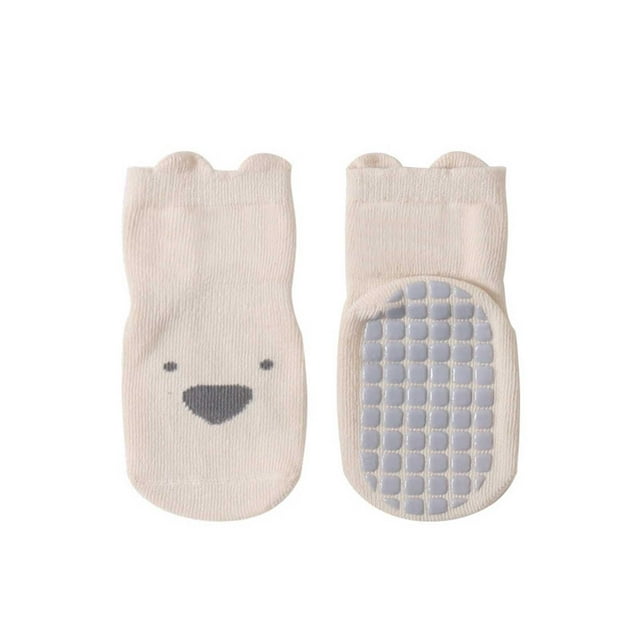 Girls Spring Autumn Season Floor Socks Combed Socks Walking Socks Cartoon Mid Calf Socks 0 5 Years Old Clothes
