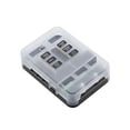thumbnail image 1 of Dalazy Universal Fuse Box Holder Plastic Fuse Block Warning Indicator Distribution Board Auto Fuse Switch Circuit Breaker, 1 of 6