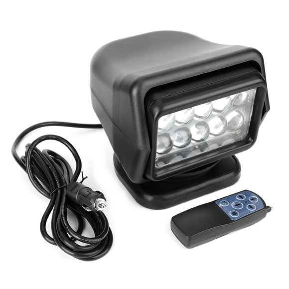 Remote Control Led Search Light Waterproof Diecast Aluminum Housing Work Light Universal