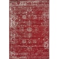 thumbnail image 4 of Unique Loom 3134046 4 x 6 ft. Casino Sofia Rectangular Rug, Burgundy, 4 of 10