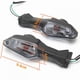 thumbnail image 4 of Indicador intermitente de luz de señal de 2 uds para lente de humo 300 黑色 罩 罩 Cola Luz de giro de motocicleta LED, 4 of 7