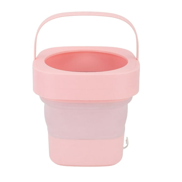 Portable Washing Machine, 6.5L Mini Portable Bucket Washer Foldable Washing Machine With Soft Spin Dry And Drainage Pipe Small Portable Washer For Apartment RV Travel Underwear