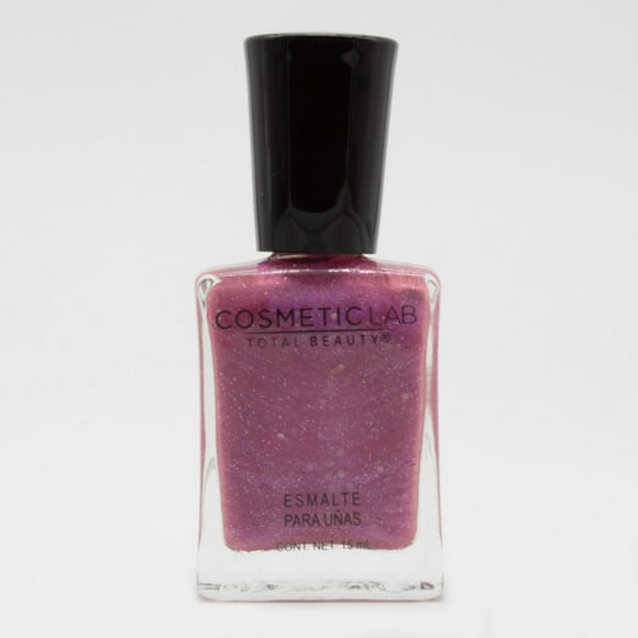 Esmalte Cosmetic Lab Glitter Rosa Fuerte 15 ml