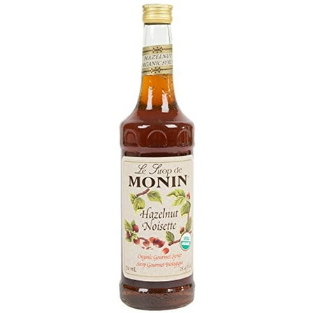 Monin Organic Hazelnut Syrup 750Ml Bottle