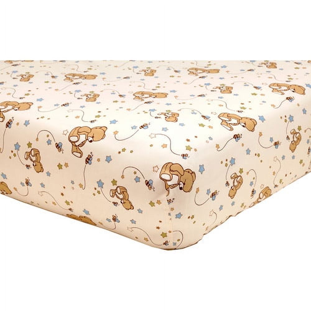 Little Bedding by NoJo Dreamland Teddy 10pc Nursery in a Bag Bedding Set - image 3 of 9