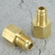thumbnail image 3 of Adaptador de refrigeración de latón de 2 piezas adaptador de rosca macho 1/4sae Adaptador de rosca macho 1/2acme conector de aire acondicionado perfecto Adaptador de refrigeración de bomba de vacío Unbranded 3114190027411, 3 of 7