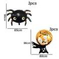 thumbnail image 2 of Globos de lámina de murciélago de Halloween, globos de Mylar de murciélago negro reutilizables, accesorios de Halloween, juguetes para niños Adepaton CPB-CJZ22-2, 2 of 5