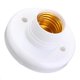 thumbnail image 3 of 1/3/5Pcs Round E27 LED Bulb Screw Base Receptacle Halogen Bulb Holder Plastic LED Fixing Holder Converter White Socket Adapter, 3 of 5
