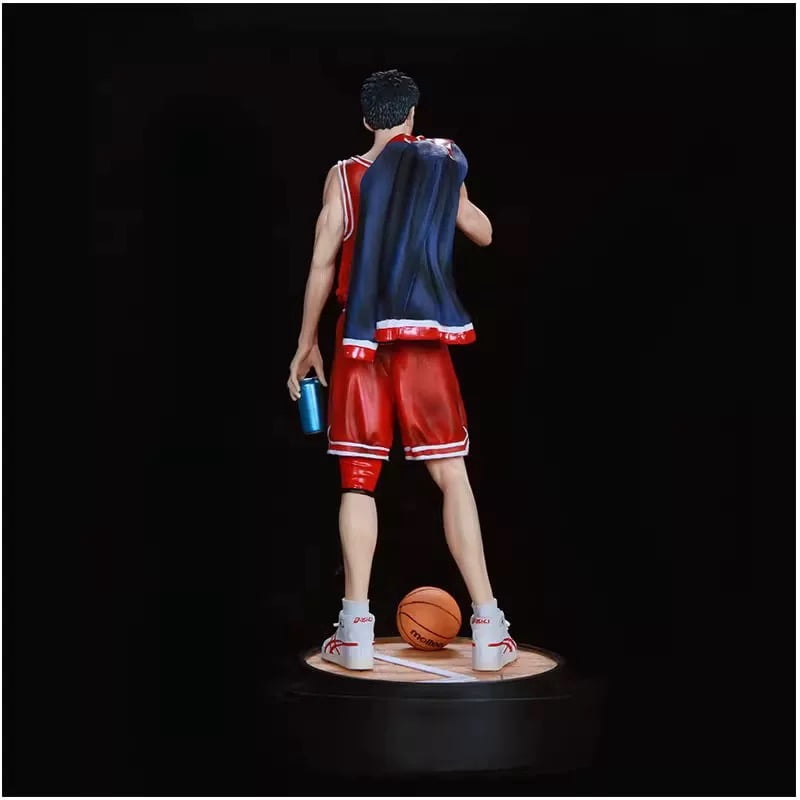 Miyagi Ryota Figure Sakuragi Hanamichi Figure Rukawa Kaede Figure Takenori Akagi Figure Mitsui Hisashi Figure Standing Handicrafts Anime Gifts (Rukawa Kaede)
