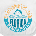 thumbnail image 4 of Inktastic Pensacola Florida Boys or Girls Baby Bib, 4 of 4