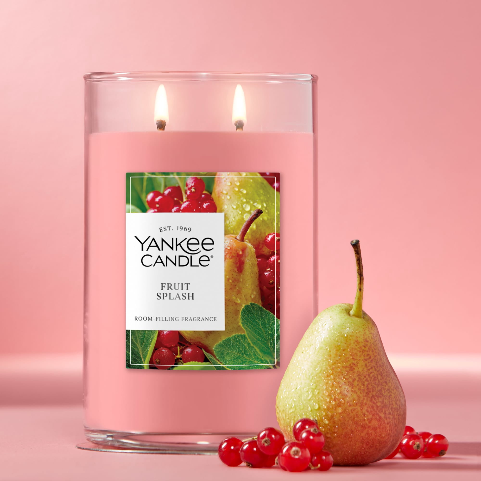 Yankee Candle Fruit Splash Large Tumbler Scented Candles, 20 oz