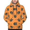 thumbnail image 4 of Hoodies for Men - Cute Decorative Colourful Owl Long Sleeve Comfrt Men'S Fashion Hoodies & Sweatshirts, Sweatshirts for Men Hoodies Pullover Clothing Clothes with Pouch, 4 of 7