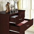 thumbnail image 4 of Home Square Hodedah 2 Piece 7 Drawer Wood Chest Set with Locks in Mahogany, 4 of 11