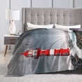 thumbnail image 4 of Kll Fleece Blanket Plush Throw Blanket 3d Lighthouse In The Surf,Soft Fuzzy Cozy Flannel Blanket For Couch Sofa Bed.(80"X60"), 4 of 9