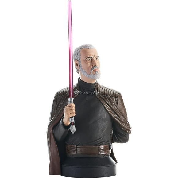 Star Wars Revenge of The Sith 7 Inch Bust Statue 1/6 Scale - Count Dooku
