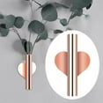 thumbnail image 4 of facefd Vase Mural pour Plantes Vase à Fleurs Support Conteneur Or Rose Cœur, 4 of 8