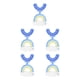 thumbnail image 1 of Ounissouiy Cepillo de en forma de U para niños de 2 a 6 años de edad, cepillo de de boca completa para bebés, limpieza Manual de Azul 5piezas Ounissouiy CBP188392, 1 of 6