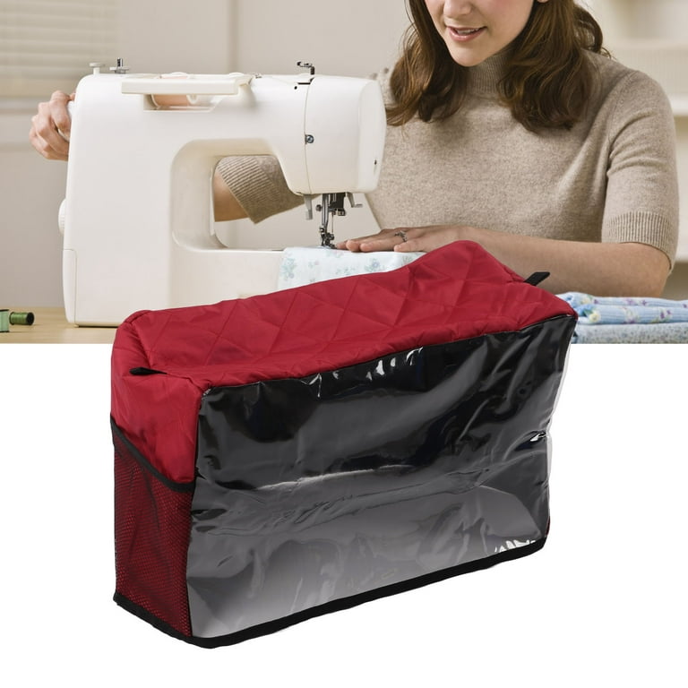 Spptty Reusable Sewing Machine PVC Protective Dust Cover With
