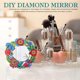thumbnail image 4 of DIY Forma Especial Cgtredaw Diamante Pintura Espejo Corona Arte Rhinestone Espejo Maquillaje, 4 of 8
