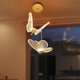 thumbnail image 5 of Butterfly LED Pendant Lights Nordic Golden Bedside Chandelier Lighting for Living Room Bedroom Bedsi, 5 of 5