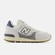 thumbnail image 1 of New Balance Unisex 475 Legacy Shoes in White and Slate Grey, 1 of 6