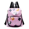 thumbnail image 1 of Qarigey para mujer, bolso antirrobo de tela Oxford de estilo chino a la moda, informal de gran capacidad con estampado para mujer Mochilas No.7, 1 of 6