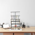 thumbnail image 3 of Jewelry Stand 6 Layer Detachable Desktop Makeup Stud Earrings Ring Bracelet Necklace Storage Display Rack, 3 of 12