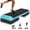 Green, variant on AOEIUY 43 inch Aerobic Exercise Step Platform Adjustable Height Stepper Exercise Workout Step Bench with 4 Risers 4" - 6" - 8" Large Fitness Exercise Stair Step for Home Gym Fitness Training