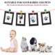 thumbnail image 3 of Botella para beber para perros Botella de agua para mascotas con 2 tazones plegables Botella para beber para perros 2 en 1 para llevar Botella para beber de viaje portátil Viaje plegable par, 3 of 5