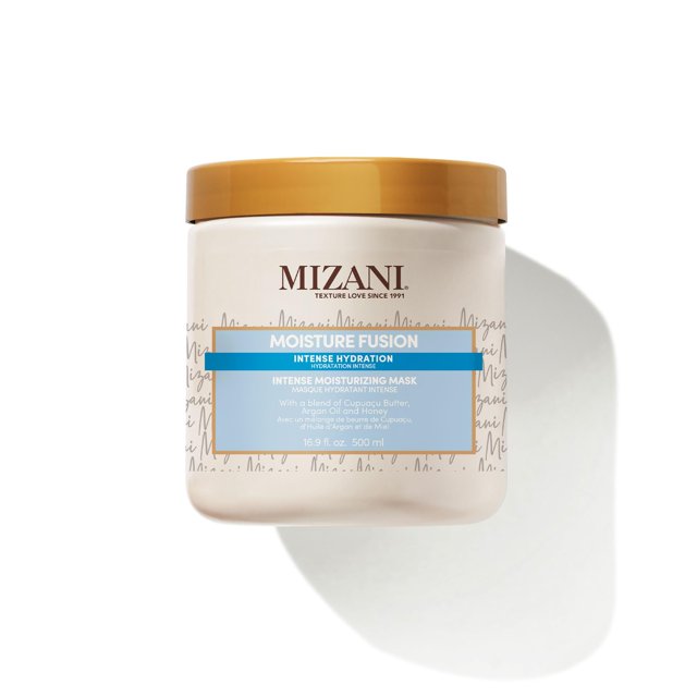 MIZANI Moisture Fusion Intense Moisturizing Mask - Restores Hydration in Curls & Coils, Deep Conditioning Hair Mask For Dry Hair, Moisturizes Without Buildup, With Argan Oil & Hone