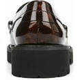 thumbnail image 5 of Franco Sarto Women's Senna Lug Sole Loafer Brown Mult Patent 9M, 5 of 6