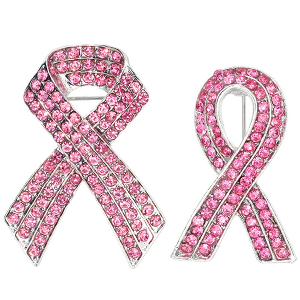 200 Pcs Pink Ribbon Pins Breast Cancer Awareness Accessories Breast Cancer  Pin for Women Girls Breast Cancer Charity Event Fundraising Campaign Party