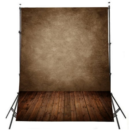 ABPHOTO Polyester Retro Background Wood Floor Pure Color Photo Studio Pictorial Cloth Photography Backdrop Background Studio Prop Best For Studio,Club, Event or Home Photography
