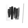 thumbnail image 1 of Formes Noires - Toile 36"x36 Pouces - Impression sur Demande, 1 of 5