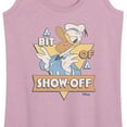 thumbnail image 3 of Disney - Donald Bit Of A Show Off - Women's Racerback Tank Top, 3 of 5