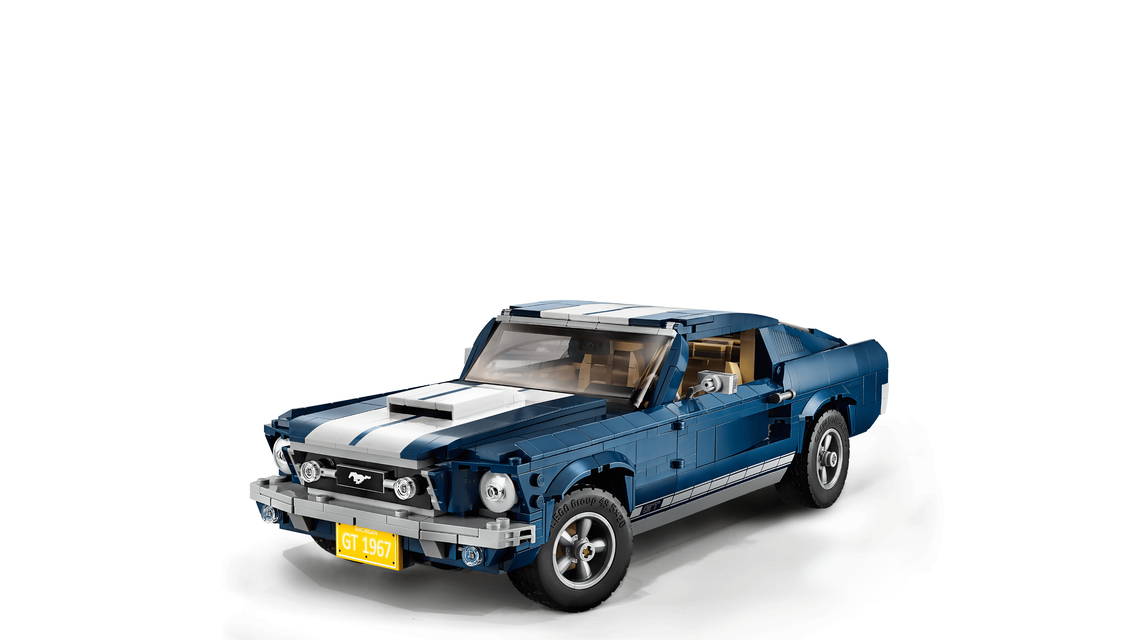 LEGO Creator Expert Ford Mustang 10265 Building Set - Exclusive Advanced Collector's Car Model, Featuring Detailed Interior, V8 Engine, and Office Display, Collectible for Adults and Teens - Walmart.com