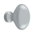thumbnail image 2 of Deltana KE125U26D Knob, Oval/Egg Shape in Brushed Chrome, 2 of 3
