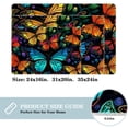 thumbnail image 2 of Butterfly Office Rug Door Carpet Indoor Rugs Polyester Non-Slip Machine Washable, 2 of 6