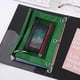 thumbnail image 4 of Estuche para lápices con cremallera de 3 anillos para carpeta | Estuche para lápices con doble cremallera y ventana transparente | Organizador de documentos de oficina para bolígrafos, 4 of 4