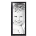 thumbnail image 2 of ArtToFrames 13" x 32" Distressed Black Picture Frame, 13x32 inch Black Wood Poster Frame (WOM-4592), 2 Pack, 2 of 7
