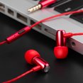 thumbnail image 3 of Audífonos WS-045 para dormir con micrófono, diseño ergonómico y control de cable, color negro metálico, conector de 3.5mm, ideal para música y llamadas., 3 of 6