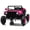 Rose, variant on Joyracer 36V Ride on Cars with 2 Seater, EVA Tire Powered Ride on Toys for Big Kids w/Metal Frame, 4 Wheels Suspension, Bluetooth, Up to 9 MPH, Blue