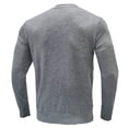 thumbnail image 3 of Gibobby Suéter cuello redondo hombre Suéter para hombre, de peso medio, ajuste clásico, de algodón, cuello redondo, para hombre(Gris,Extra Grande), 3 of 4