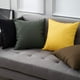 thumbnail image 3 of Paquete de 2 fundas de almohada decorativas para exteriores, cojín cuadrado para jardín, funda de almohada para Patio, tienda de campaña, sofá Ormromra LRWJ226-41, 3 of 3