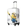 thumbnail image 2 of Cute Anime Cartoon Minions Travel Suitcase Protective Cover Trunk Case Washable Elastic Luggage Cover Fits X-Large Suitcase Protector Baggage With Concealed Zipper Gifts, 2 of 5